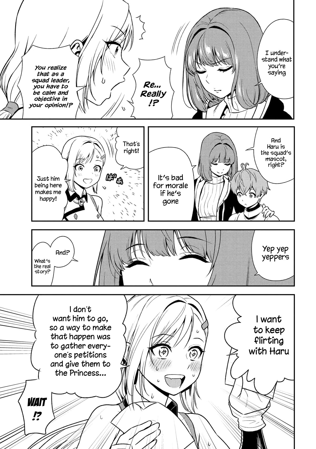 Older Elite Knight Is Cute Only In Front Of Me - Chapter 27.2