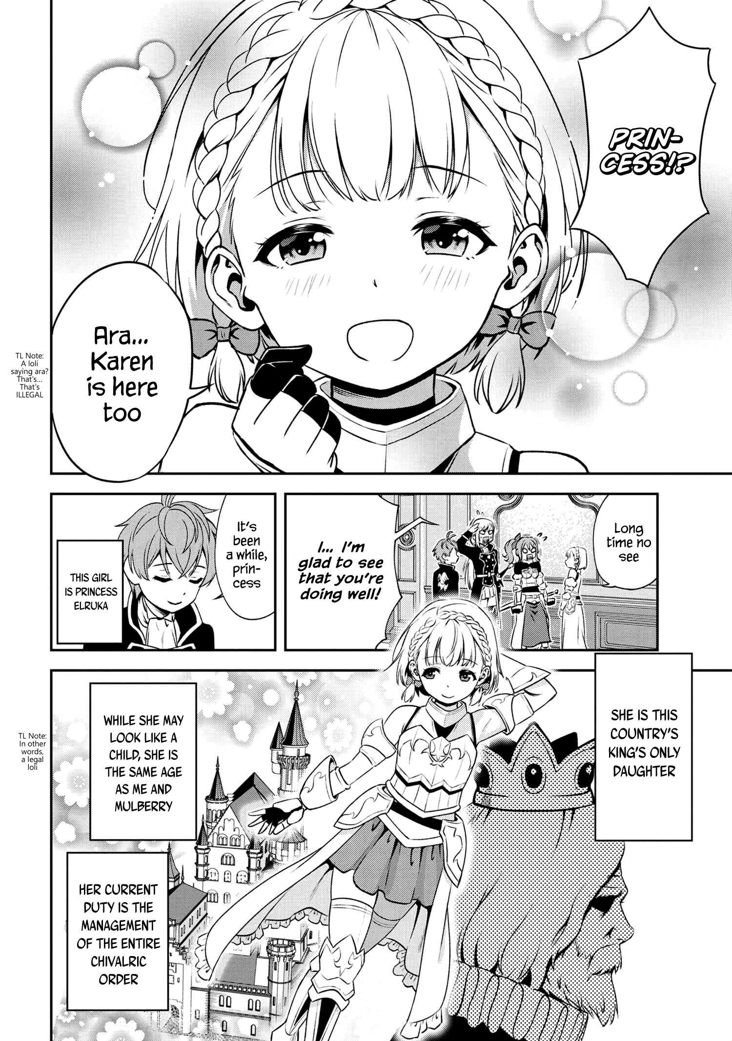 Older Elite Knight Is Cute Only In Front Of Me - Chapter 6.2