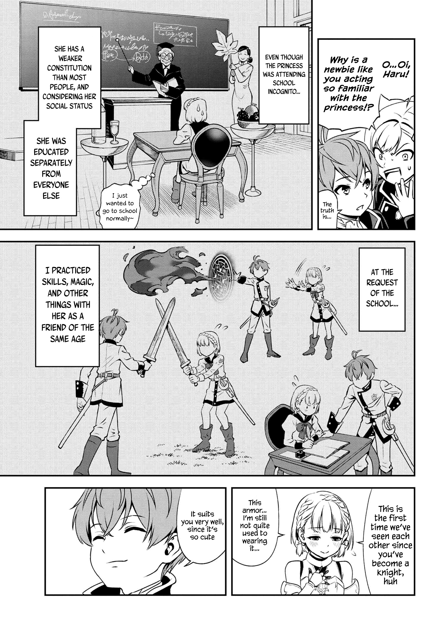 Older Elite Knight Is Cute Only In Front Of Me - Chapter 6.2