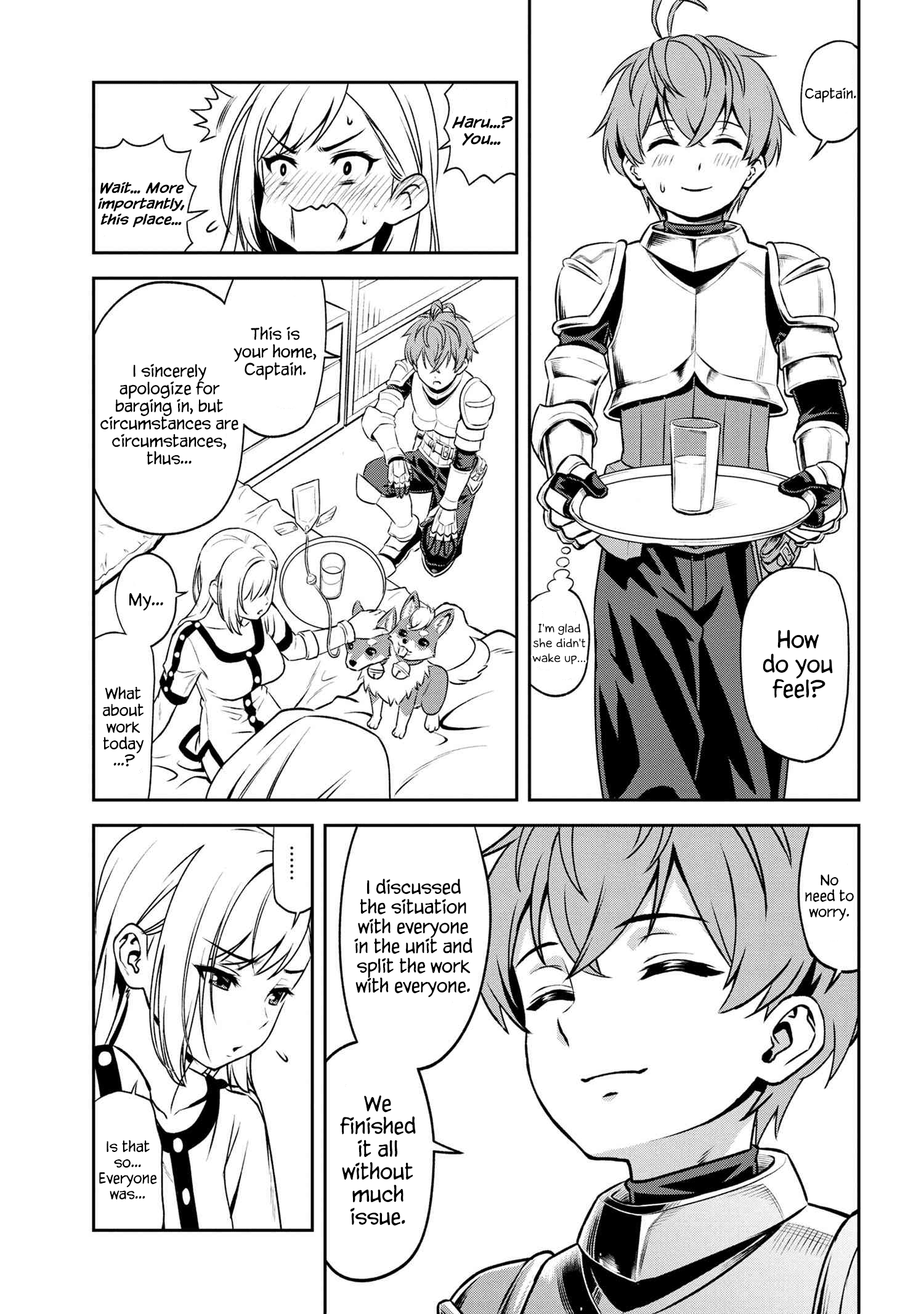 Older Elite Knight Is Cute Only In Front Of Me - Chapter 5.2