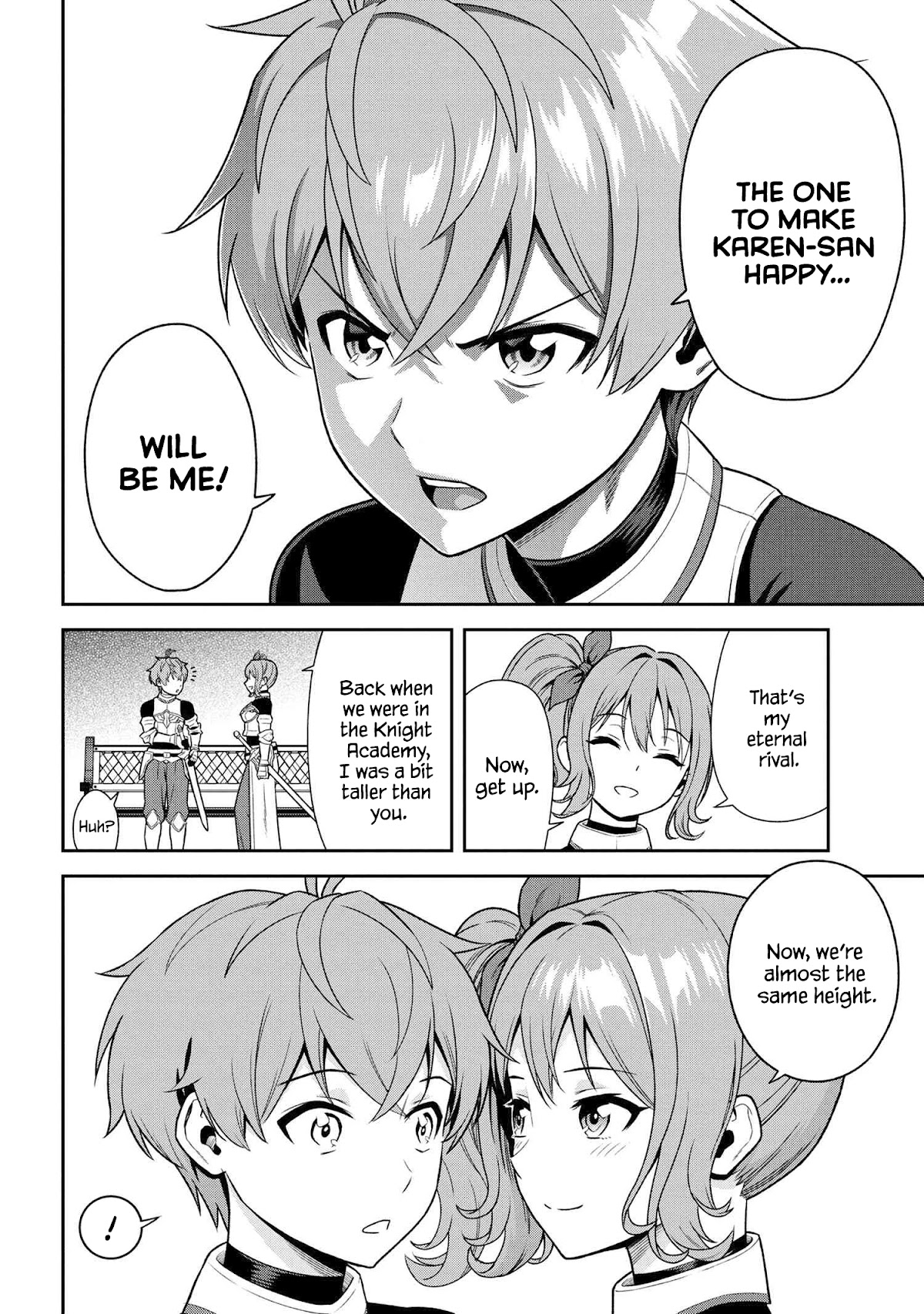 Older Elite Knight Is Cute Only In Front Of Me - Chapter 22.3