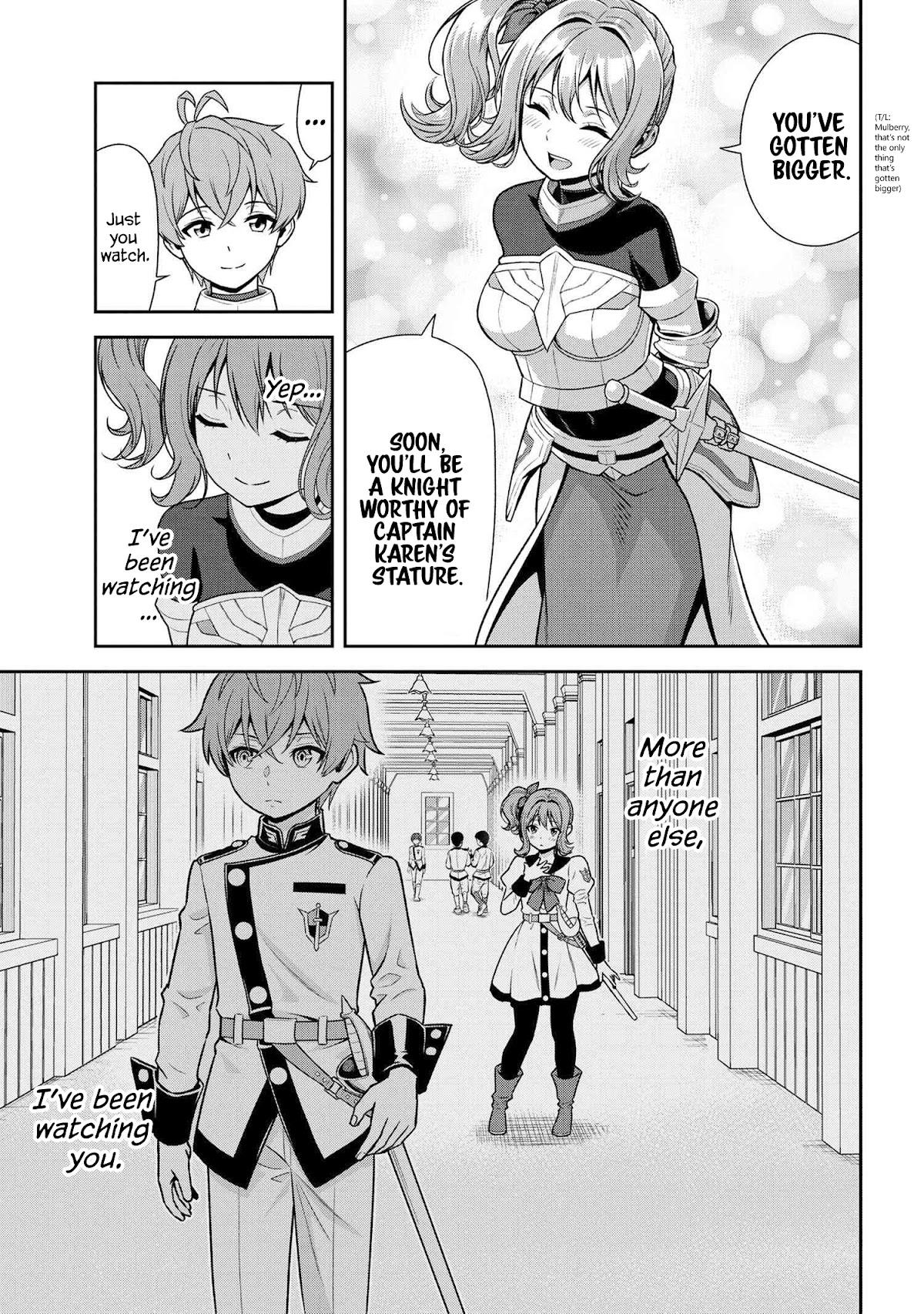 Older Elite Knight Is Cute Only In Front Of Me - Chapter 22.3