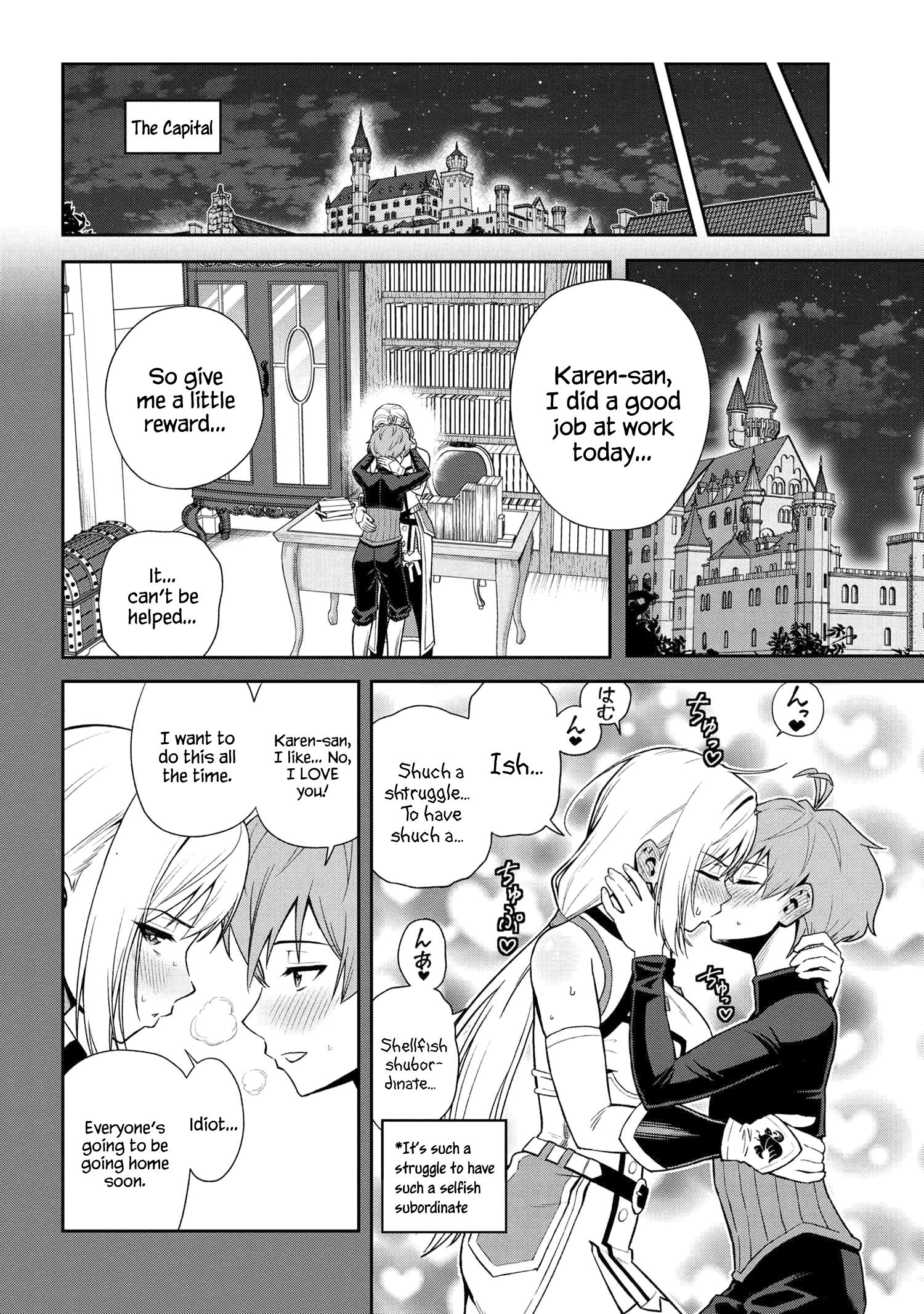 Older Elite Knight Is Cute Only In Front Of Me - Chapter 36.2