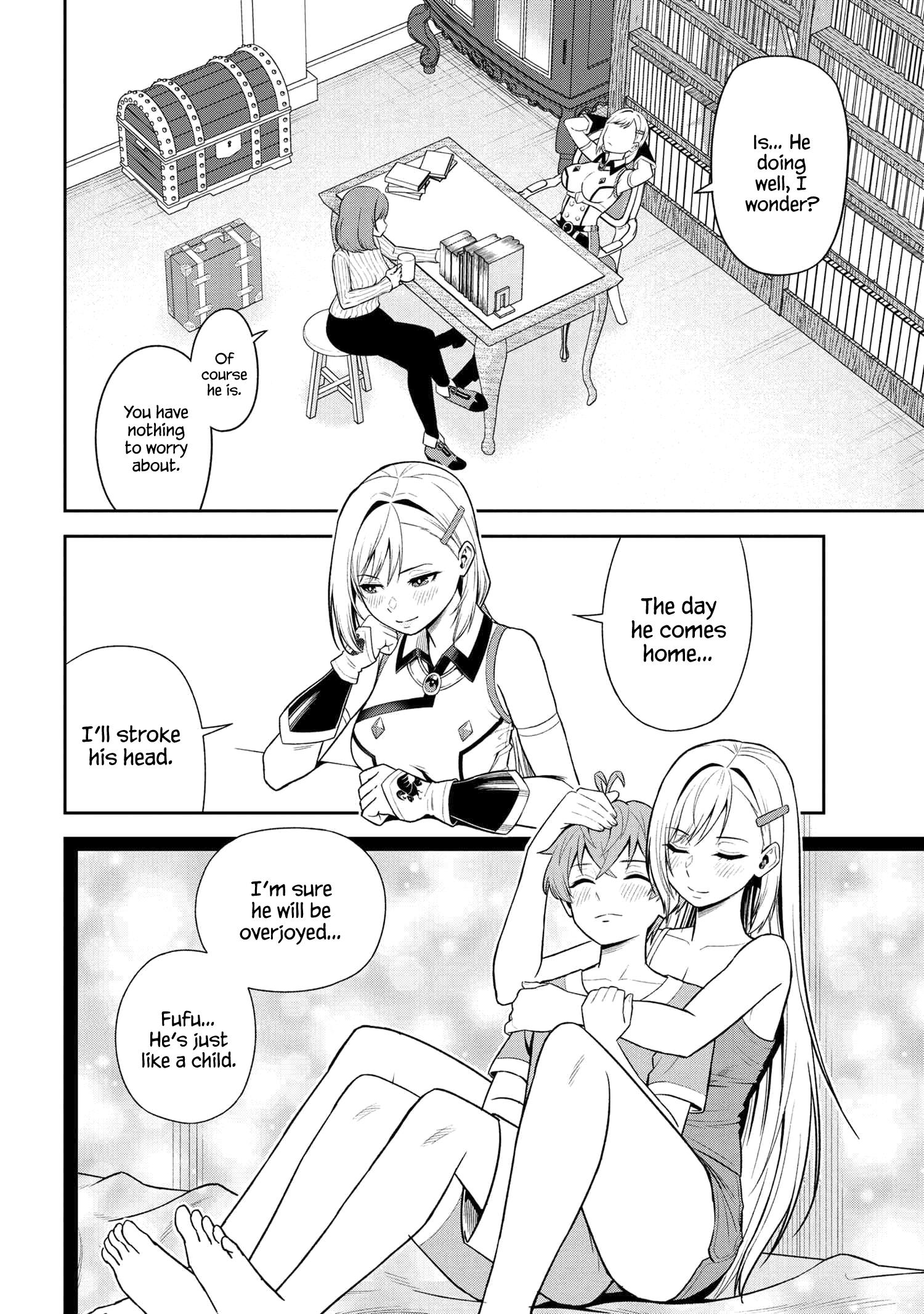 Older Elite Knight Is Cute Only In Front Of Me - Chapter 36.2