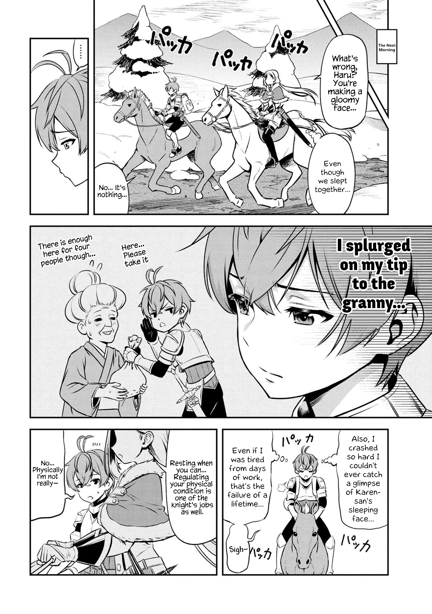 Older Elite Knight Is Cute Only In Front Of Me - Chapter 2.2