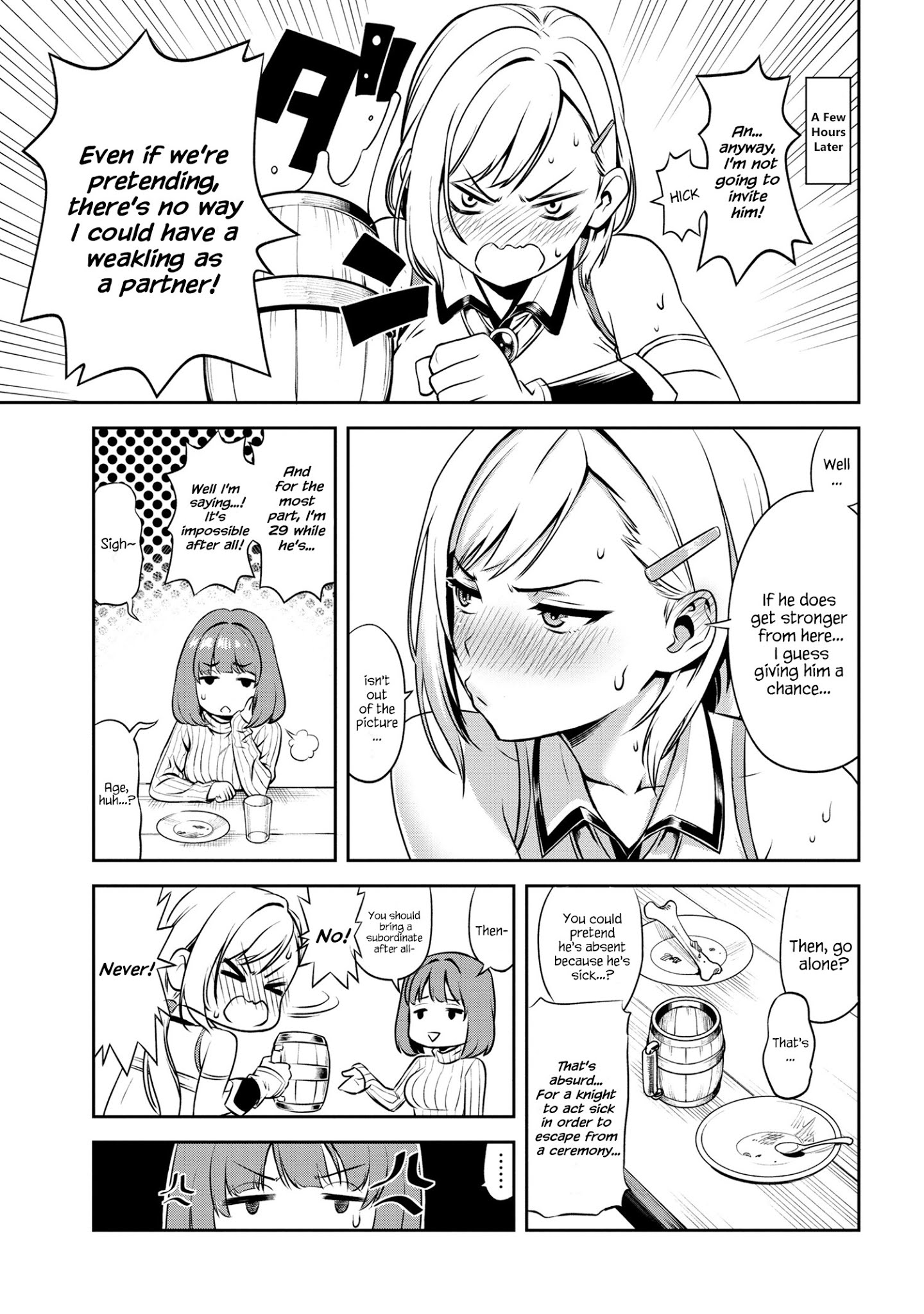 Older Elite Knight Is Cute Only In Front Of Me - Chapter 1.2