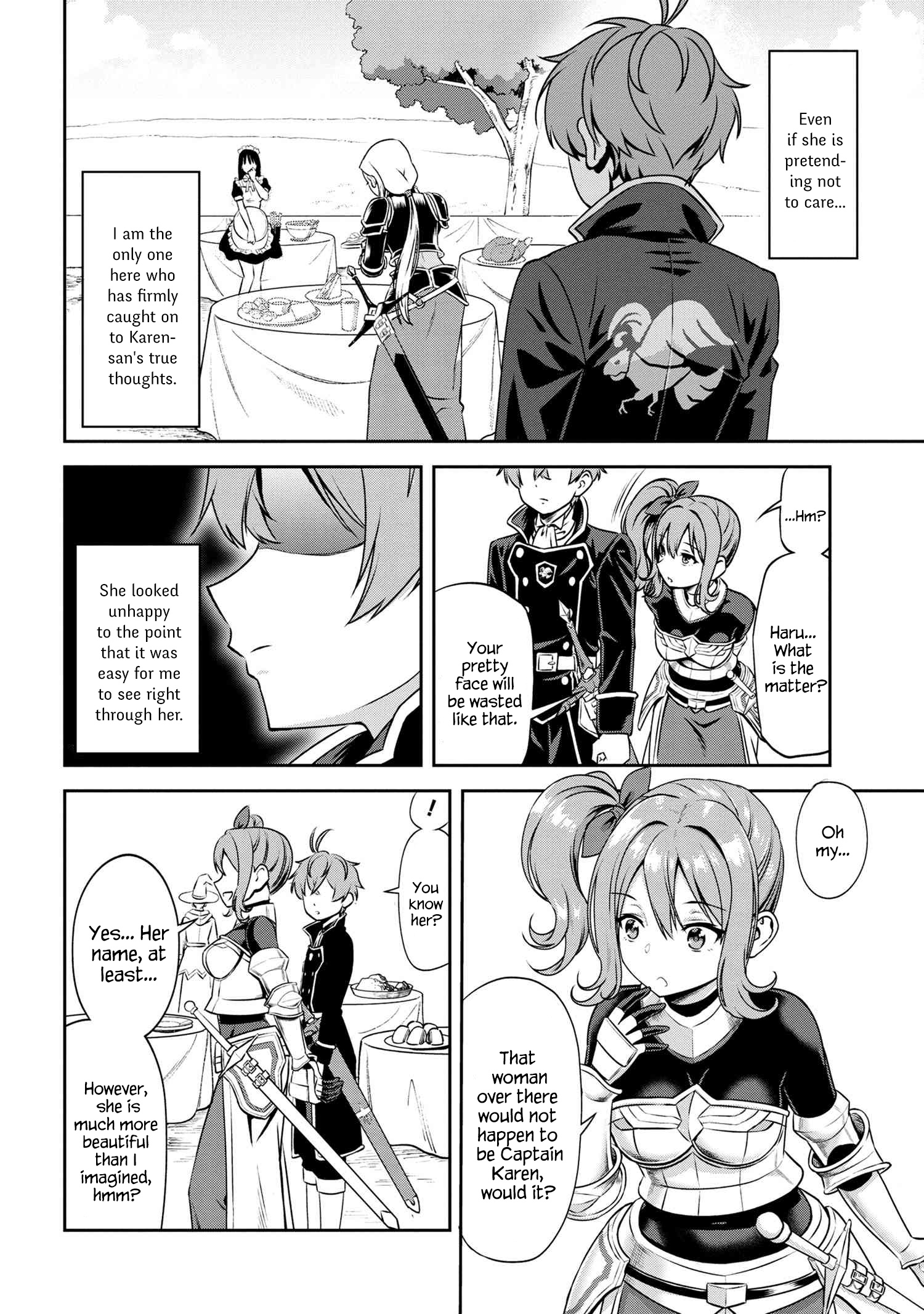 Older Elite Knight Is Cute Only In Front Of Me - Chapter 3.2