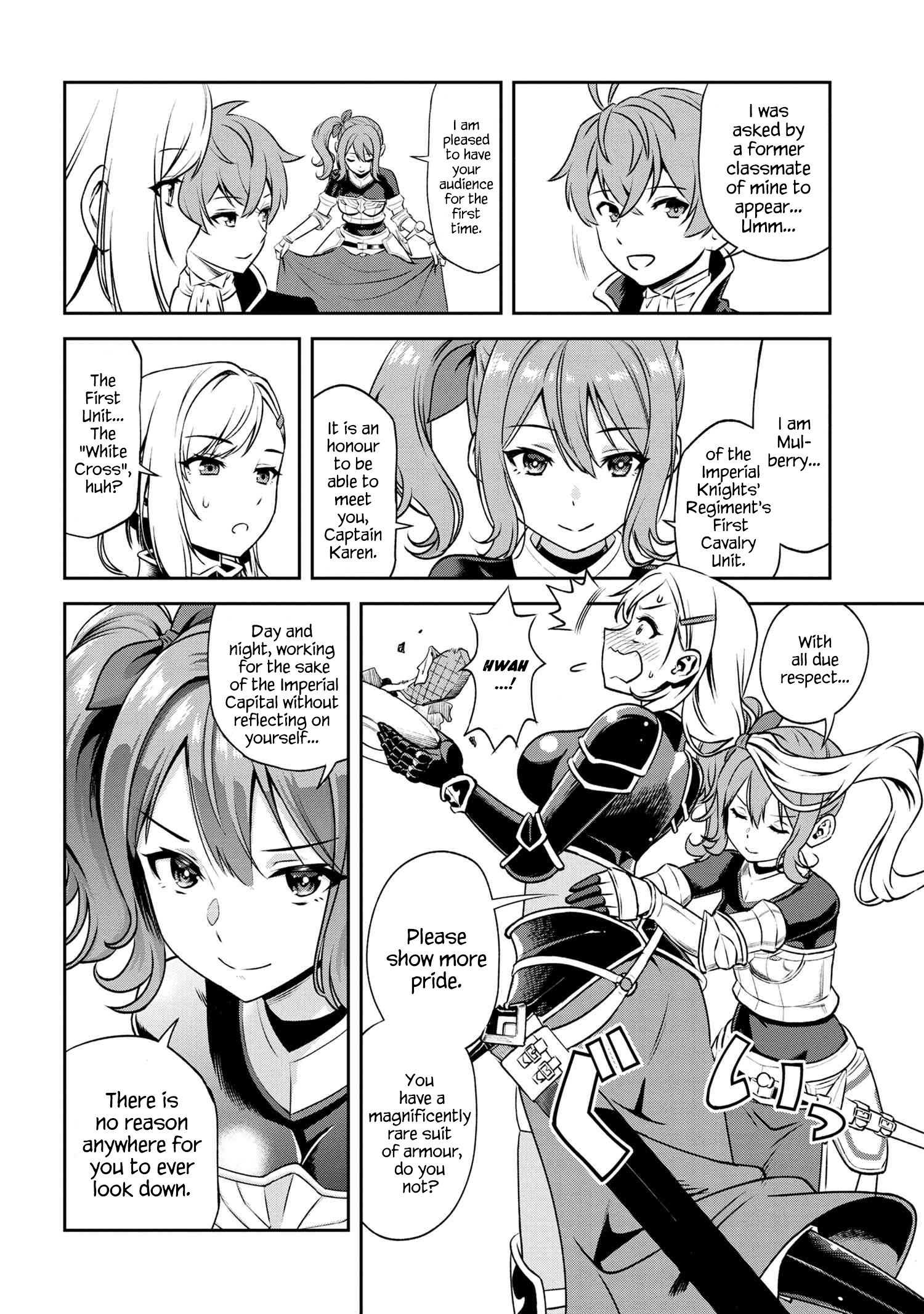 Older Elite Knight Is Cute Only In Front Of Me - Chapter 3.2