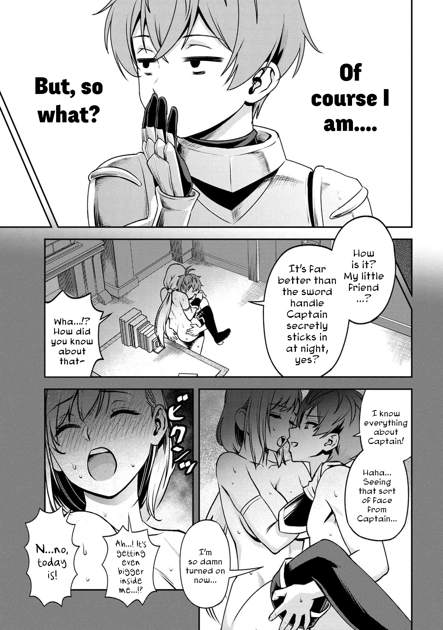 Older Elite Knight Is Cute Only In Front Of Me - Chapter 4.2