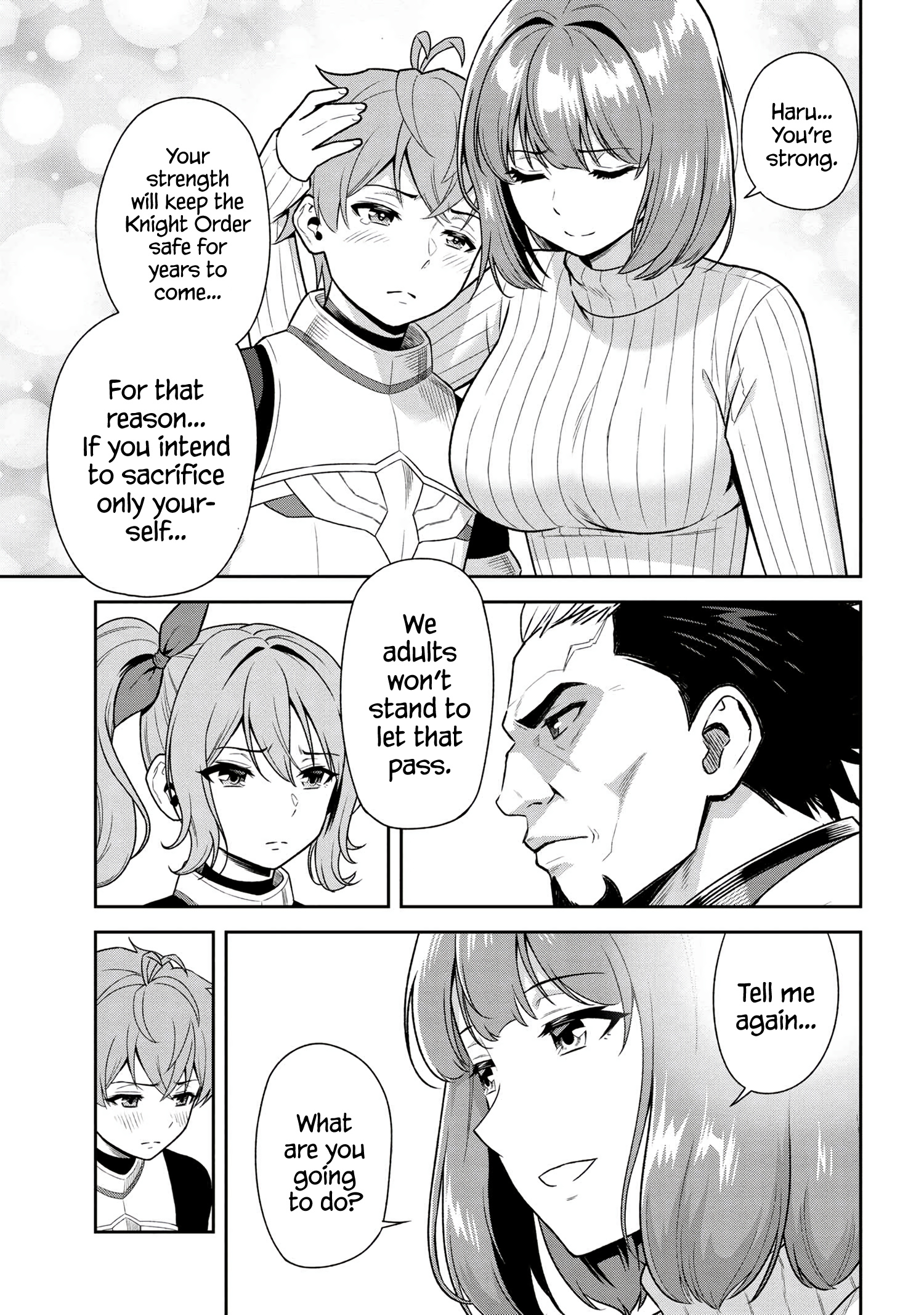 Older Elite Knight Is Cute Only In Front Of Me - Chapter 24.1