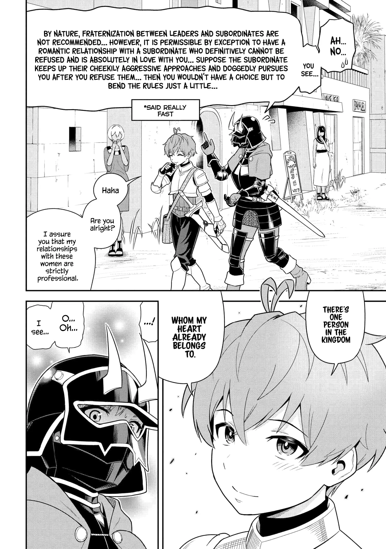 Older Elite Knight Is Cute Only In Front Of Me - Chapter 38.2