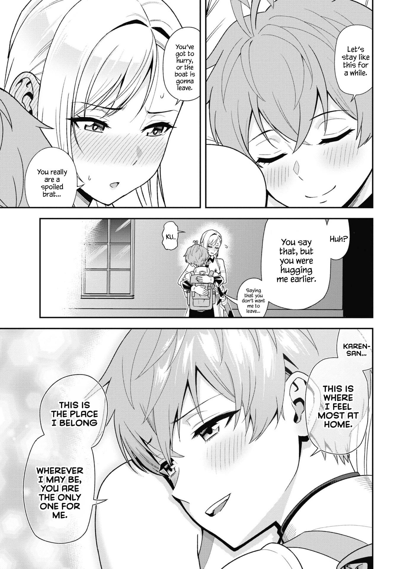 Older Elite Knight Is Cute Only In Front Of Me - Chapter 30.2