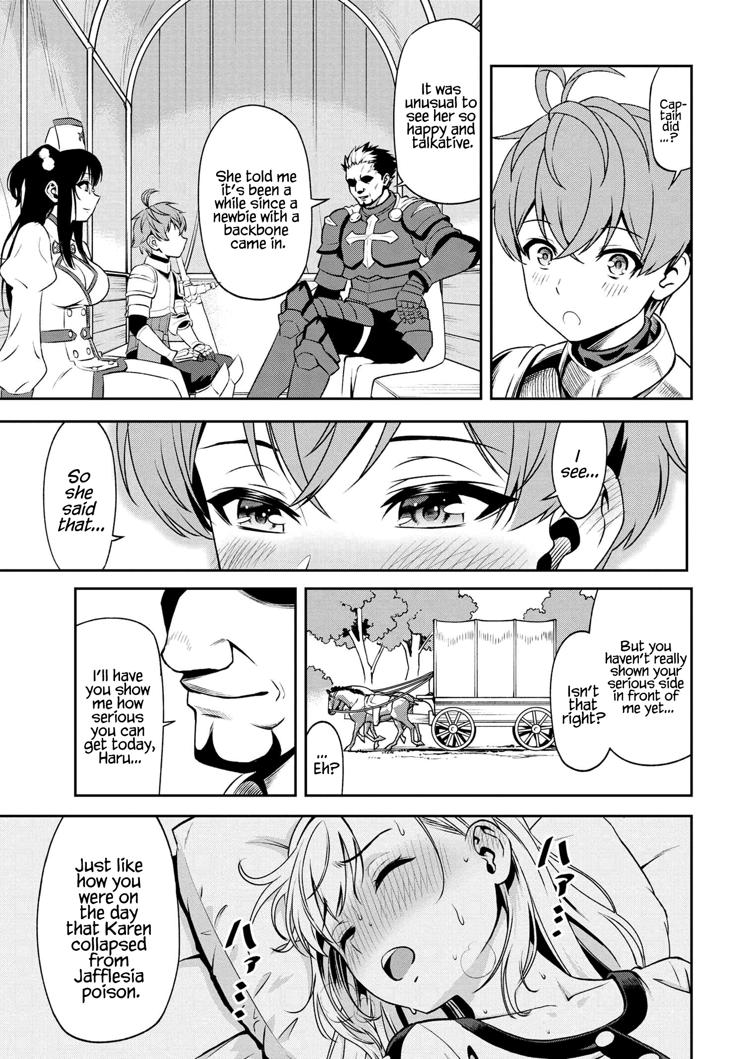 Older Elite Knight Is Cute Only In Front Of Me - Chapter 9.2