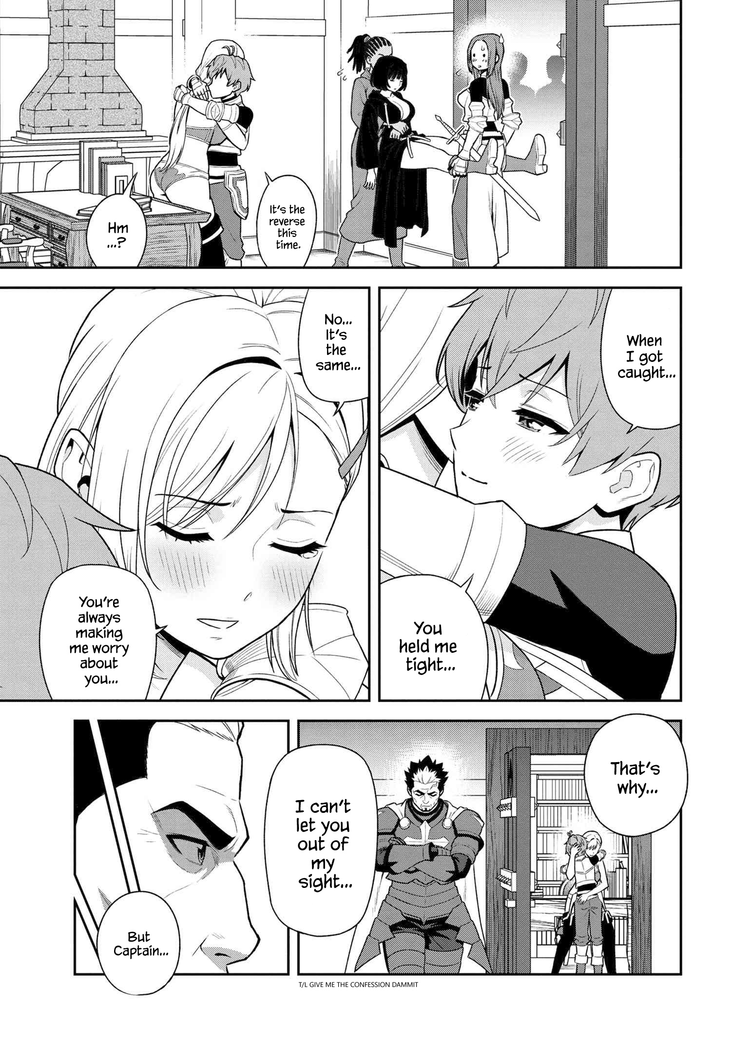 Older Elite Knight Is Cute Only In Front Of Me - Chapter 25.2