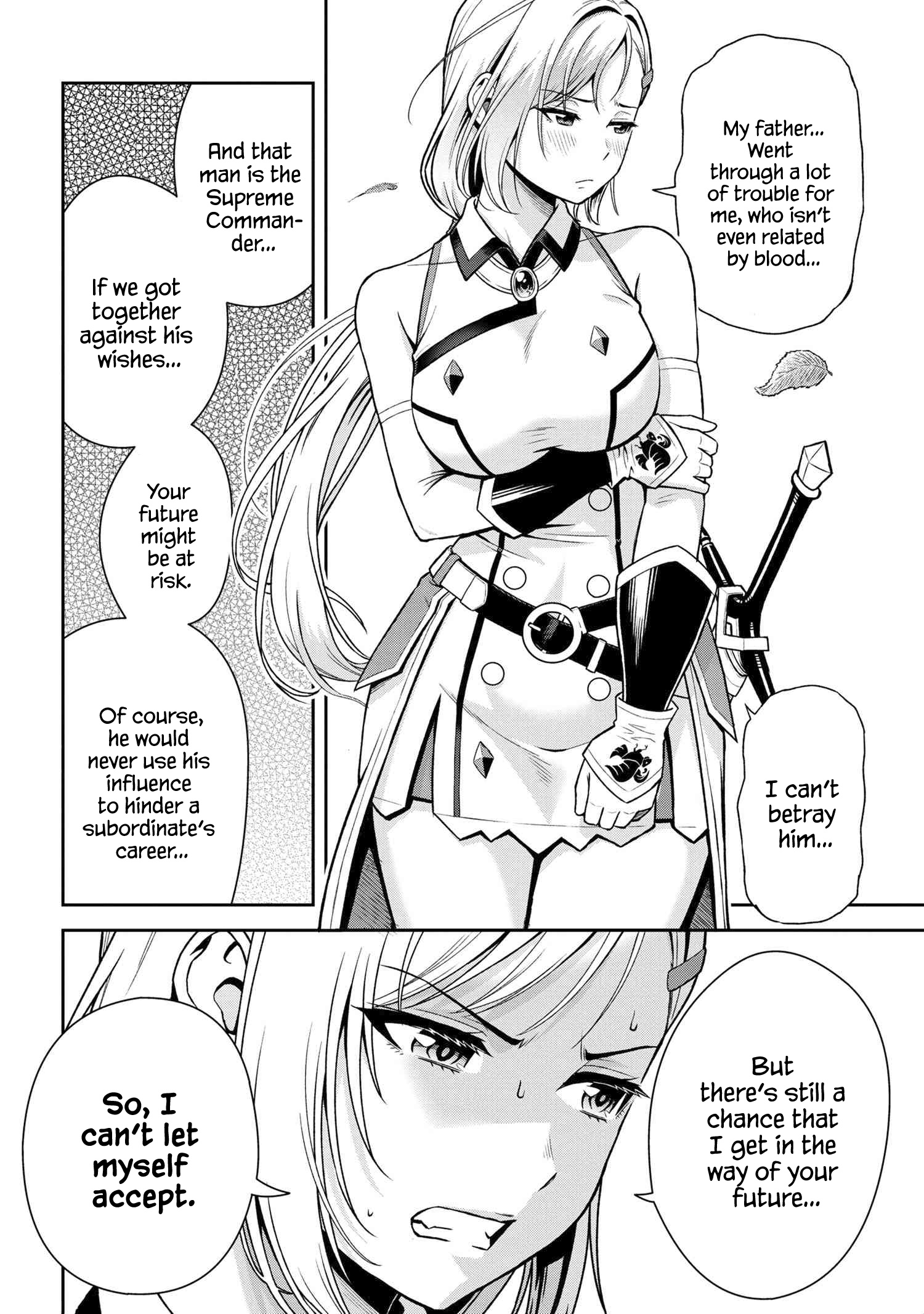 Older Elite Knight Is Cute Only In Front Of Me - Chapter 25.2