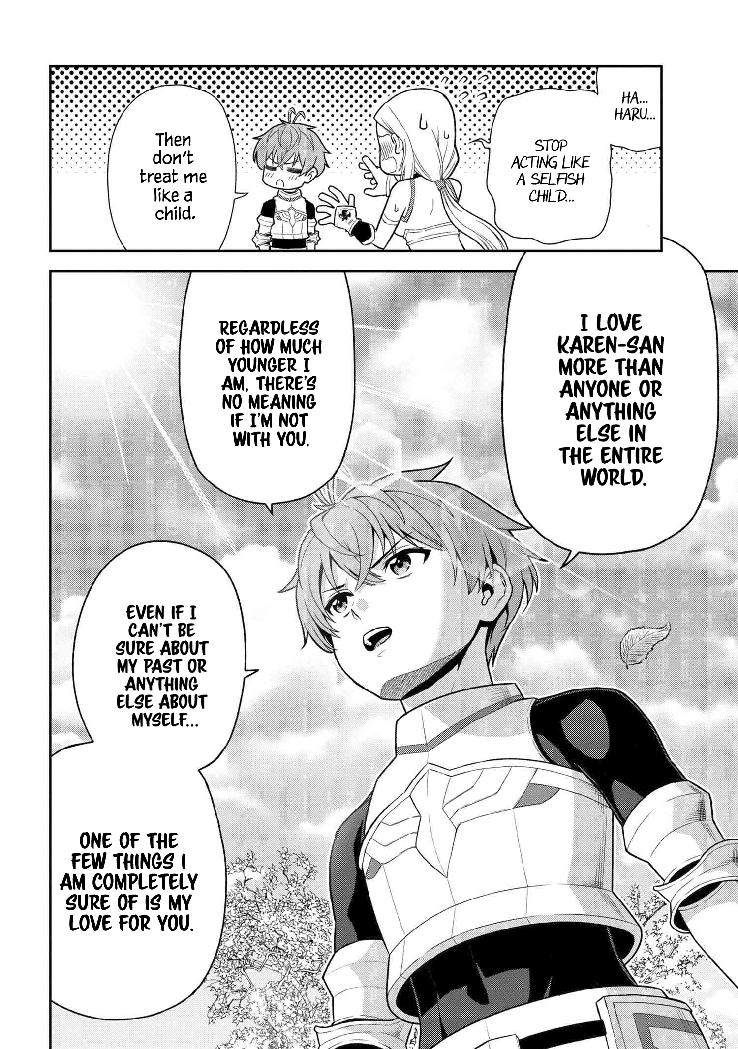 Older Elite Knight Is Cute Only In Front Of Me - Chapter 25.2