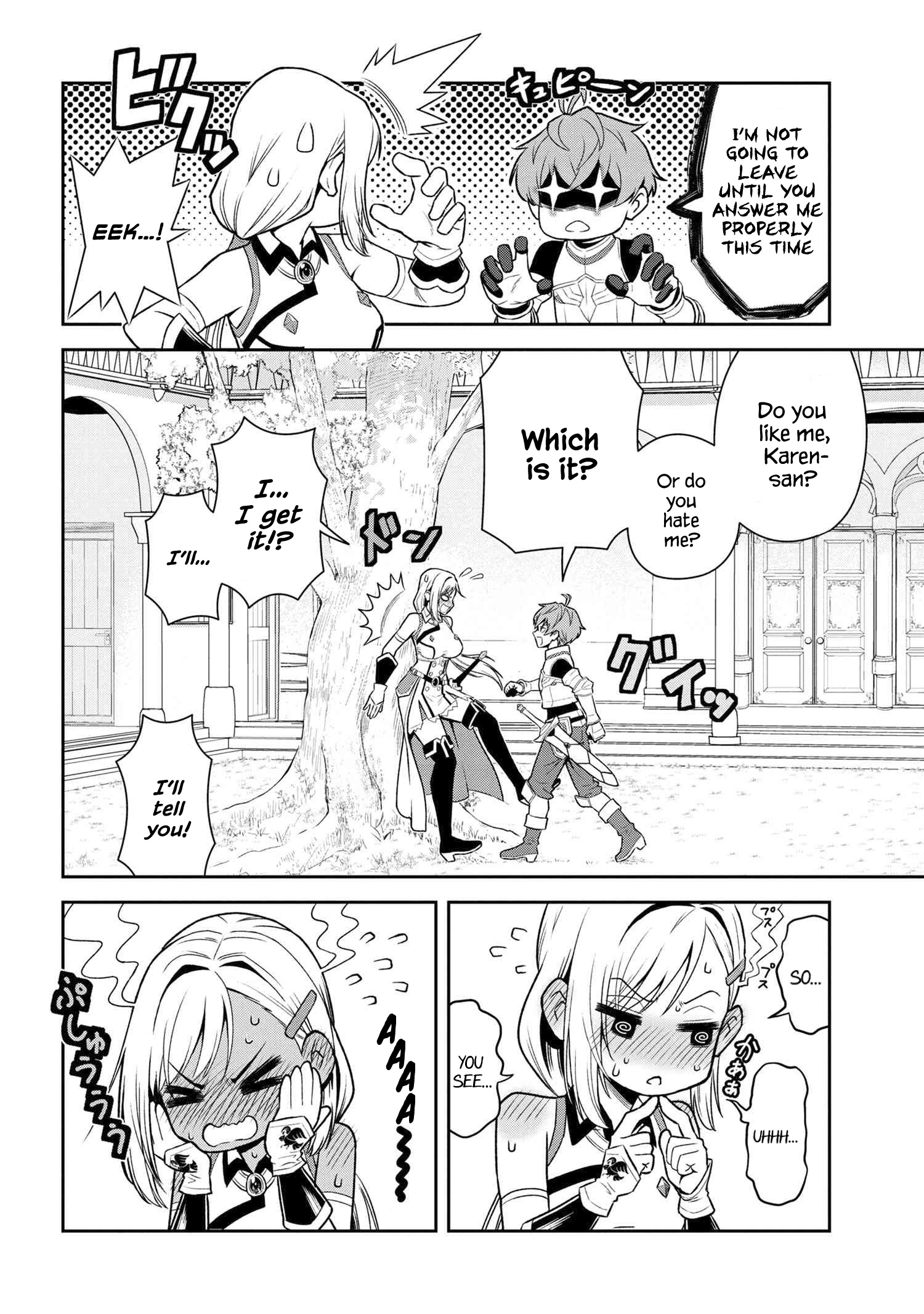 Older Elite Knight Is Cute Only In Front Of Me - Chapter 25.2