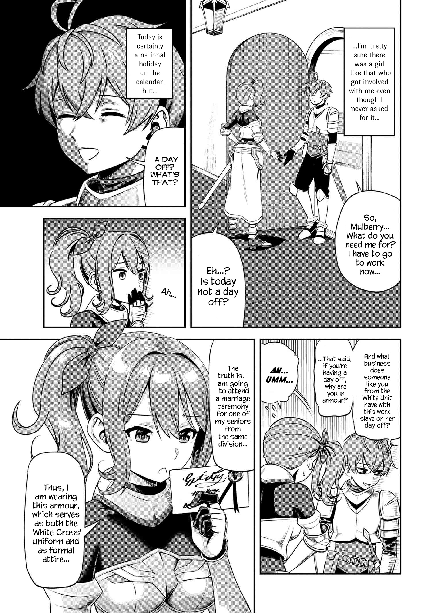 Older Elite Knight Is Cute Only In Front Of Me - Chapter 3.1