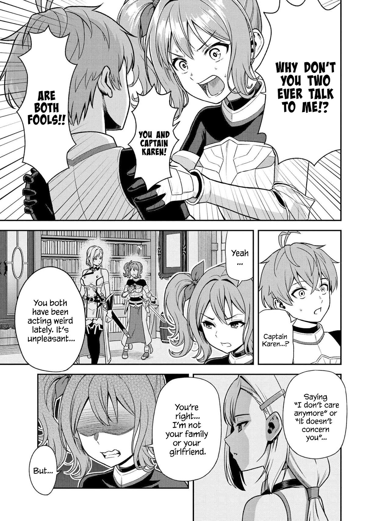 Older Elite Knight Is Cute Only In Front Of Me - Chapter 22.2