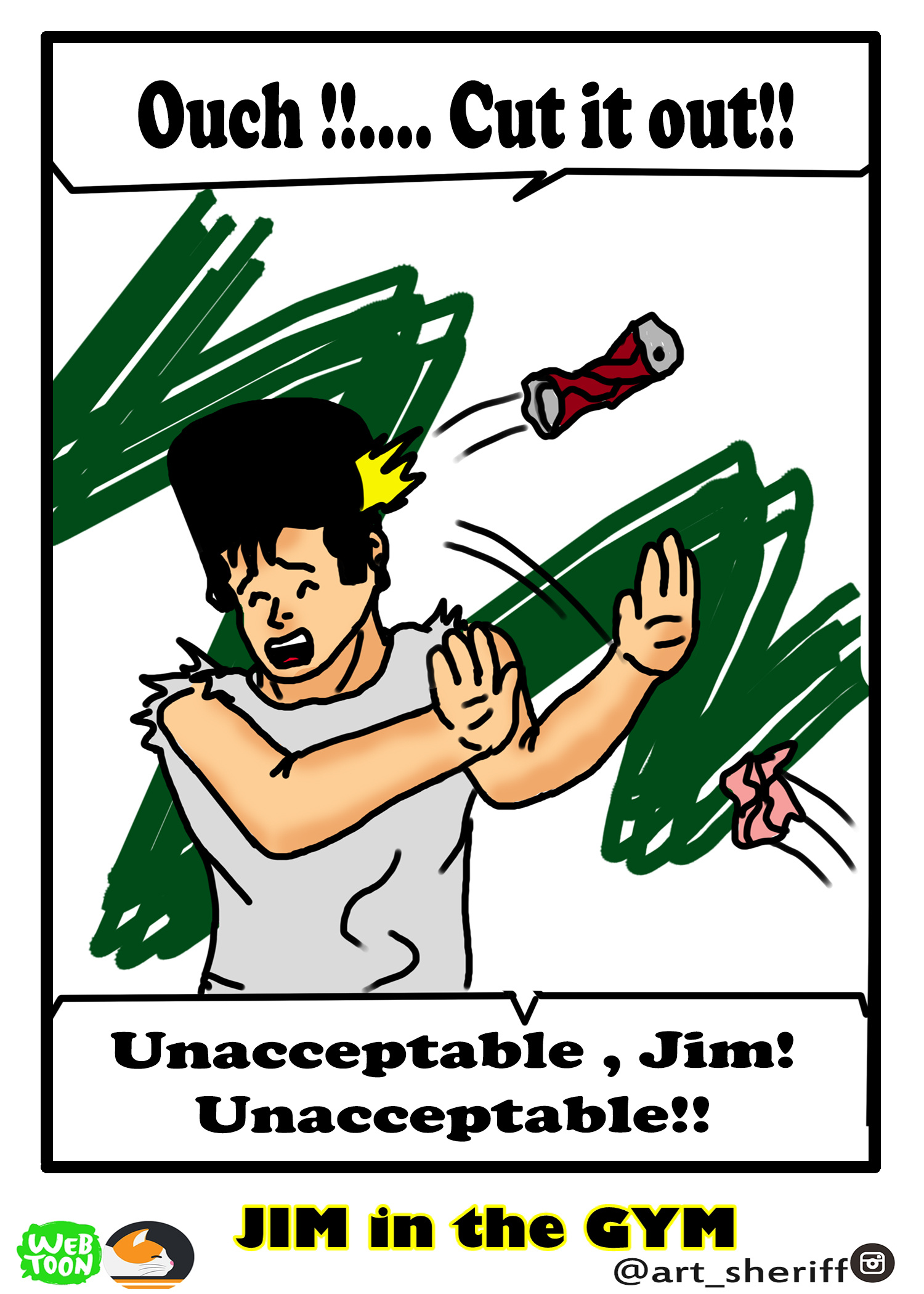 Jim In The Gym - Vol.1 Chapter 48: Jim's Back !!