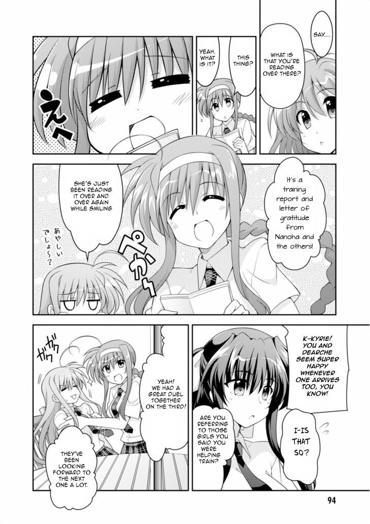 Mahou Shoujo Lyrical Nanoha Innocents - Chapter 12 : Duel 12: Growing Elements