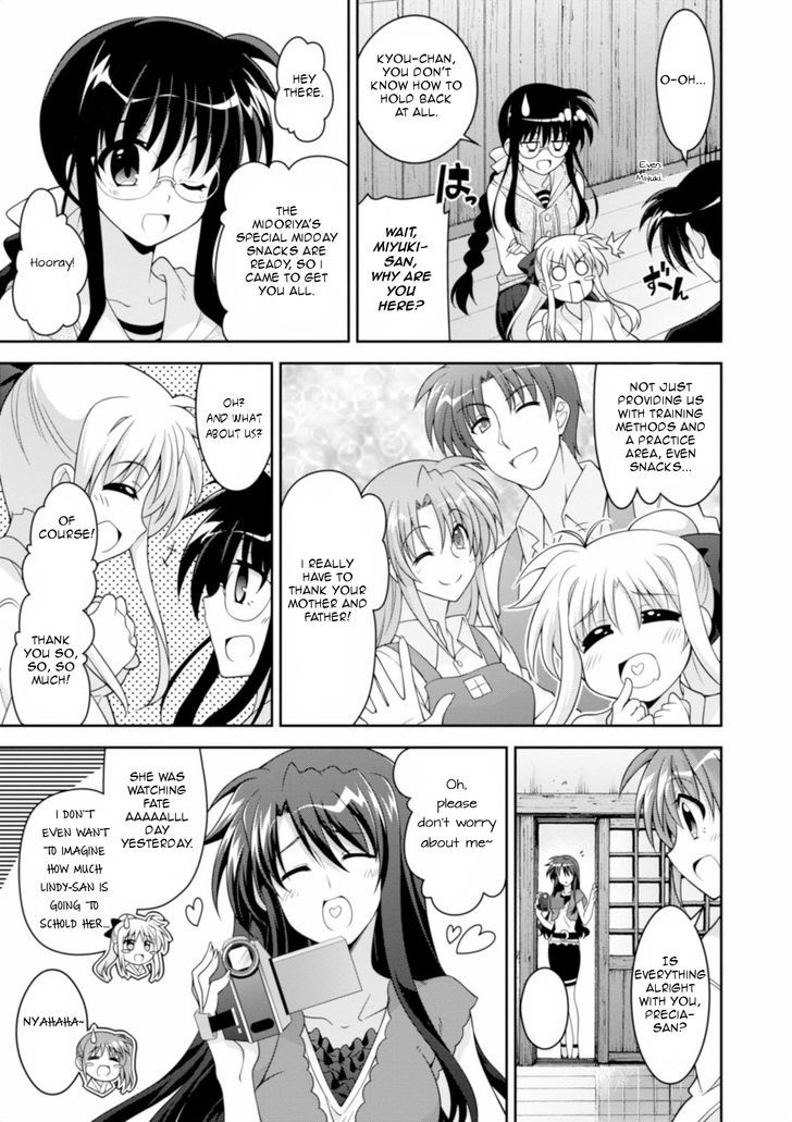 Mahou Shoujo Lyrical Nanoha Innocents - Chapter 12 : Duel 12: Growing Elements