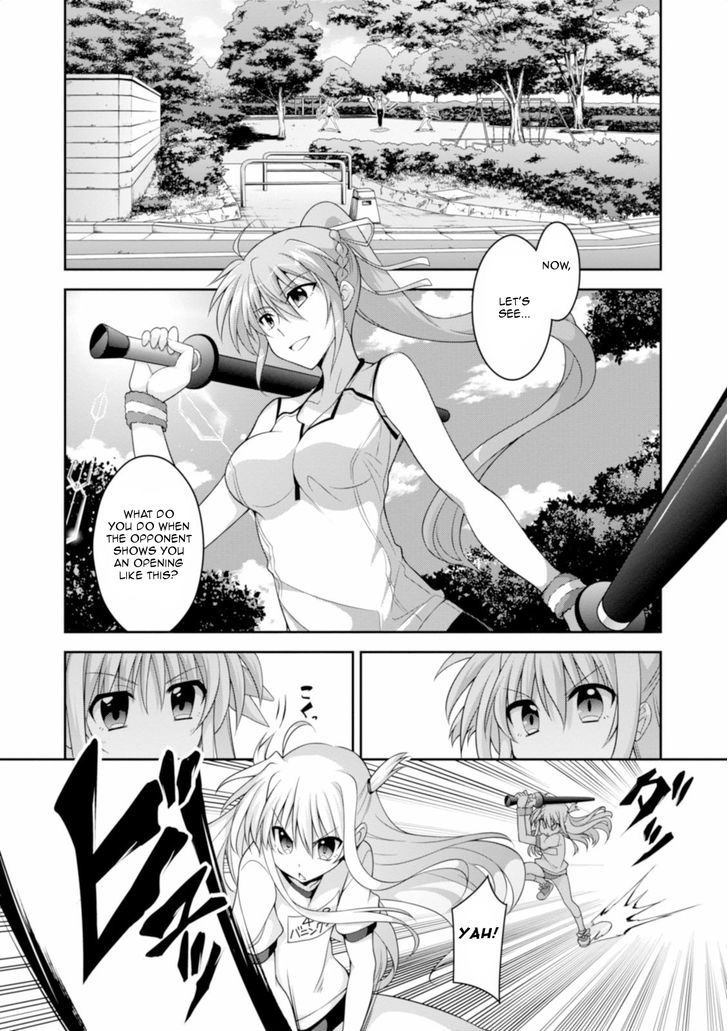 Mahou Shoujo Lyrical Nanoha Innocents - Chapter 12 : Duel 12: Growing Elements