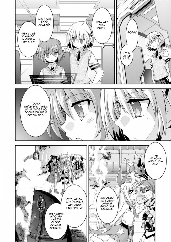 Mahou Shoujo Lyrical Nanoha Innocents - Chapter 12 : Duel 12: Growing Elements