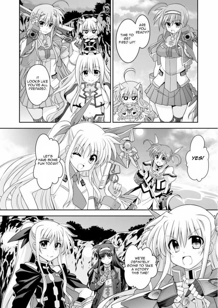 Mahou Shoujo Lyrical Nanoha Innocents - Chapter 12 : Duel 12: Growing Elements