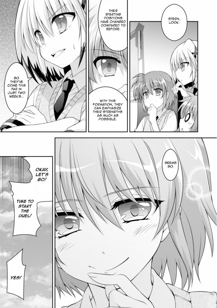 Mahou Shoujo Lyrical Nanoha Innocents - Chapter 12 : Duel 12: Growing Elements