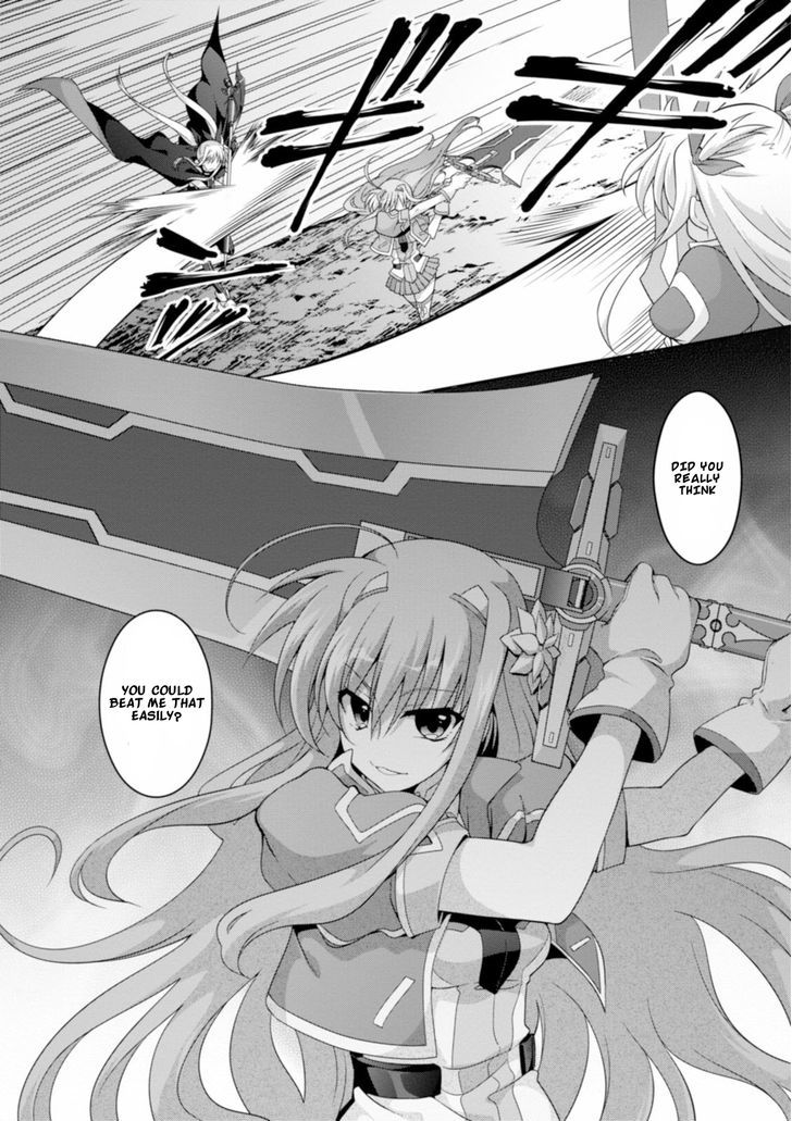 Mahou Shoujo Lyrical Nanoha Innocents - Chapter 12 : Duel 12: Growing Elements