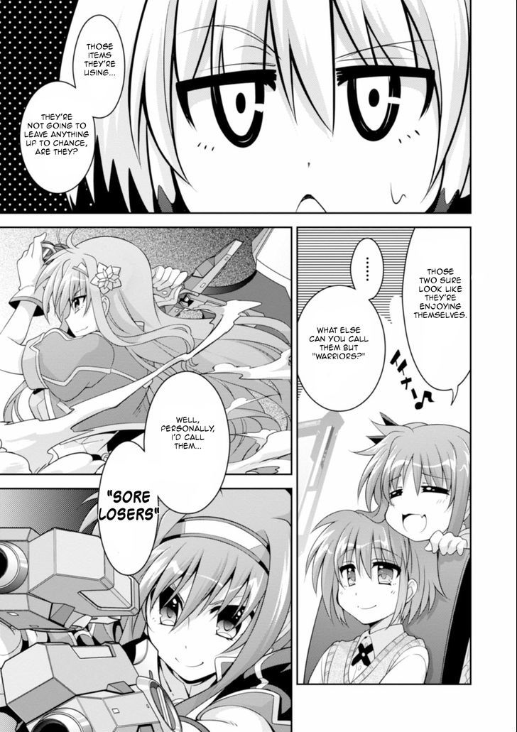 Mahou Shoujo Lyrical Nanoha Innocents - Chapter 12 : Duel 12: Growing Elements