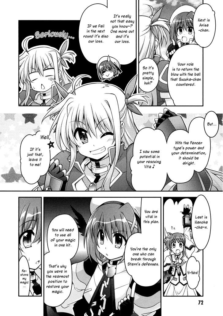 Mahou Shoujo Lyrical Nanoha Innocents - Chapter 7 : Duel:07 - Sacred Burst!