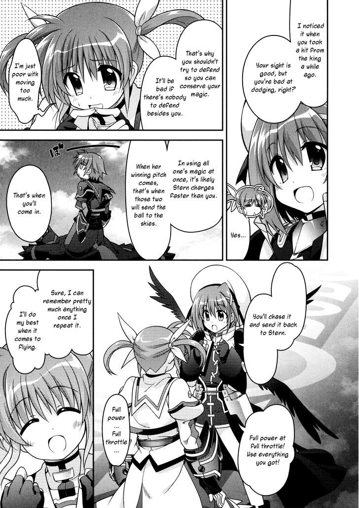 Mahou Shoujo Lyrical Nanoha Innocents - Chapter 7 : Duel:07 - Sacred Burst!