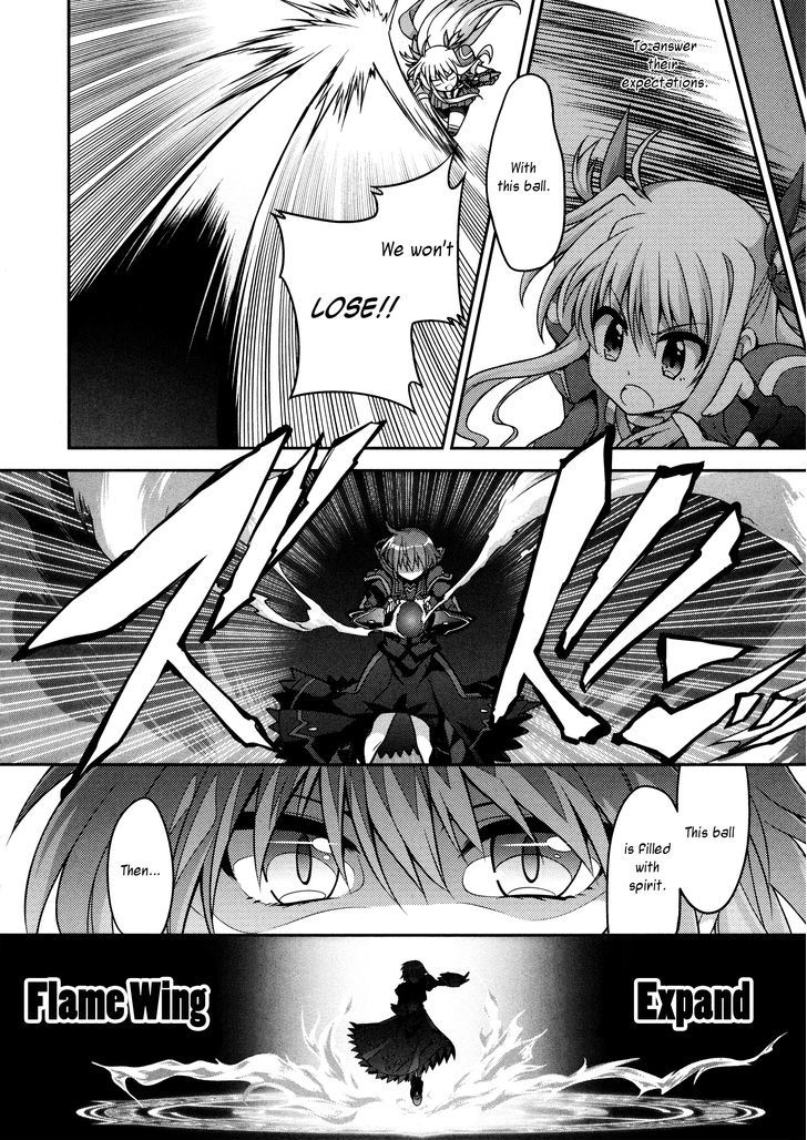 Mahou Shoujo Lyrical Nanoha Innocents - Chapter 7 : Duel:07 - Sacred Burst!