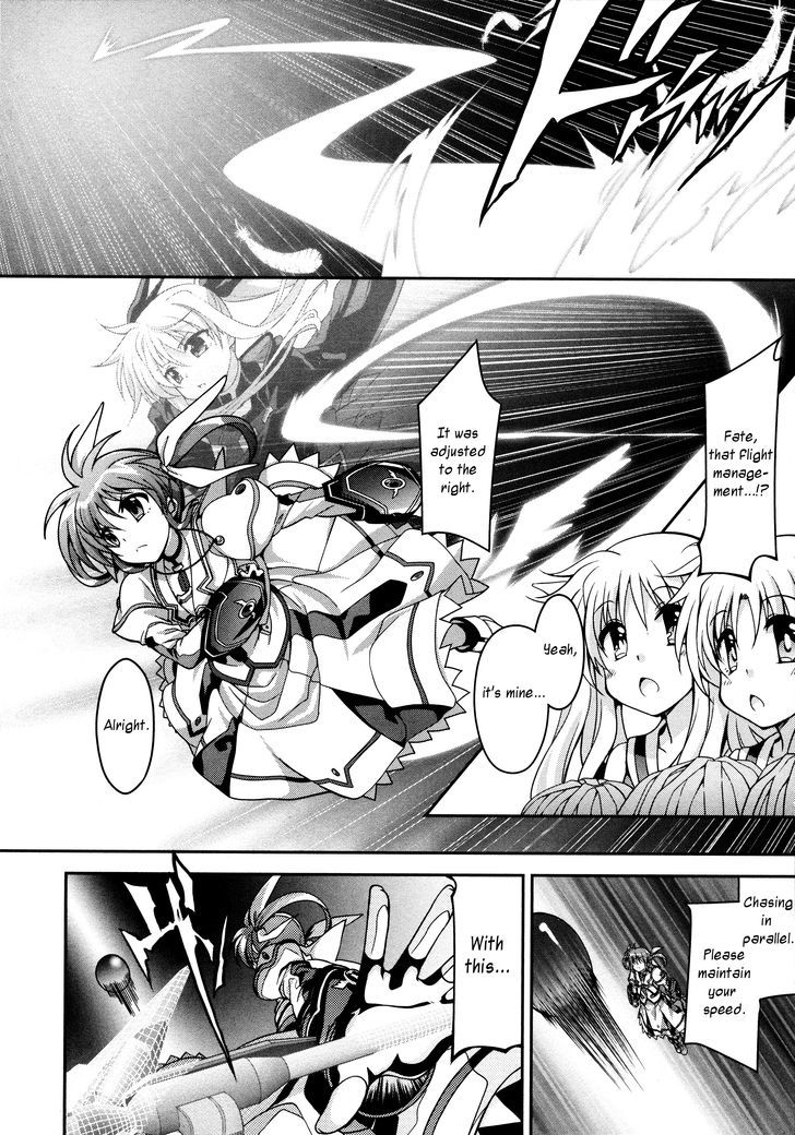 Mahou Shoujo Lyrical Nanoha Innocents - Chapter 7 : Duel:07 - Sacred Burst!