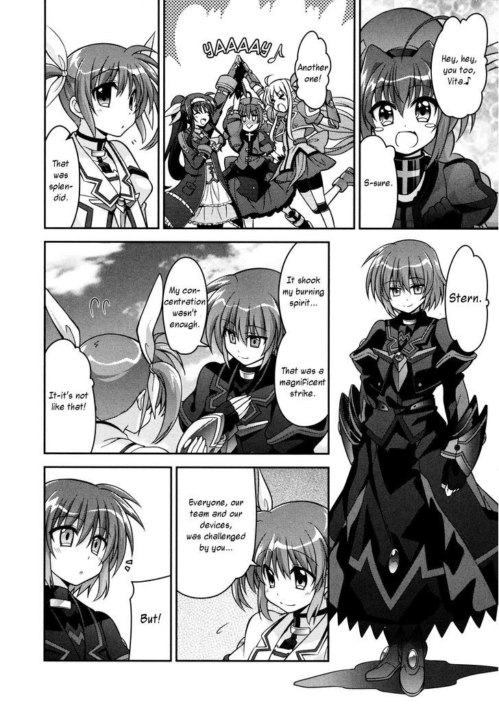 Mahou Shoujo Lyrical Nanoha Innocents - Chapter 7 : Duel:07 - Sacred Burst!