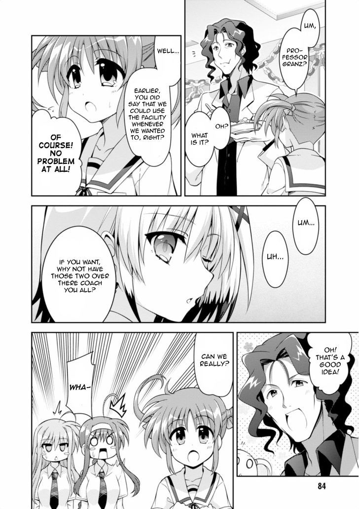 Mahou Shoujo Lyrical Nanoha Innocents - Chapter 11 : Duel 11: Fight For Dinner!