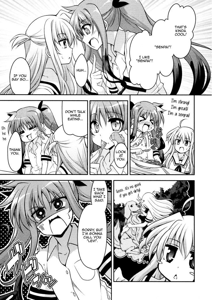 Mahou Shoujo Lyrical Nanoha Innocents - Chapter 4 : Welcome To Yagami's!