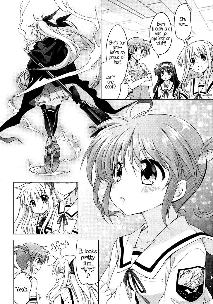 Mahou Shoujo Lyrical Nanoha Innocents - Chapter 1 : Ch.01: Duel:01 - Rerise Up!