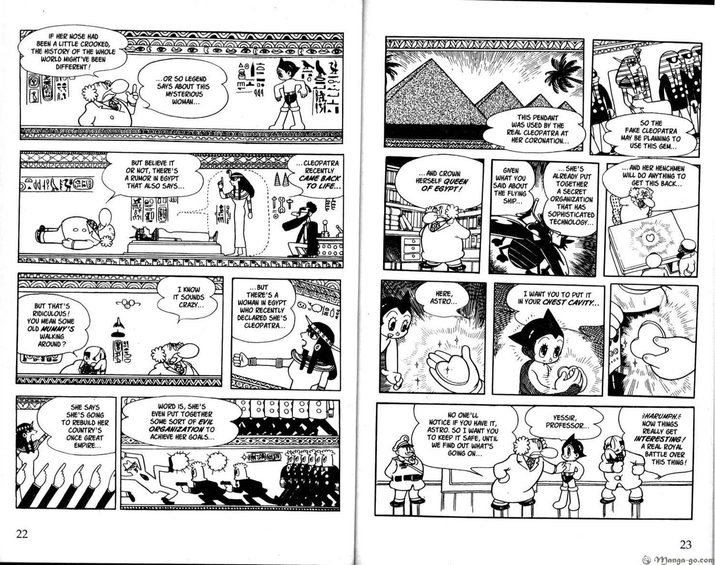 Astro Boy - Vol.9 Chapter 19 : The Secret Of The Egyptian Conspirators