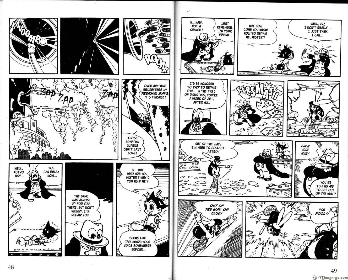 Astro Boy - Vol.9 Chapter 19 : The Secret Of The Egyptian Conspirators