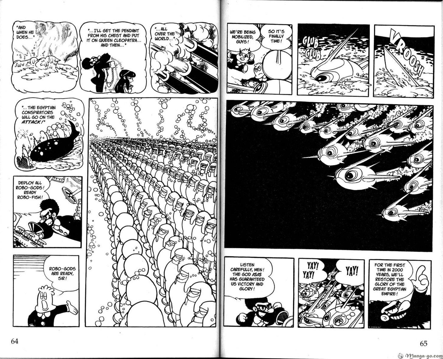 Astro Boy - Vol.9 Chapter 19 : The Secret Of The Egyptian Conspirators