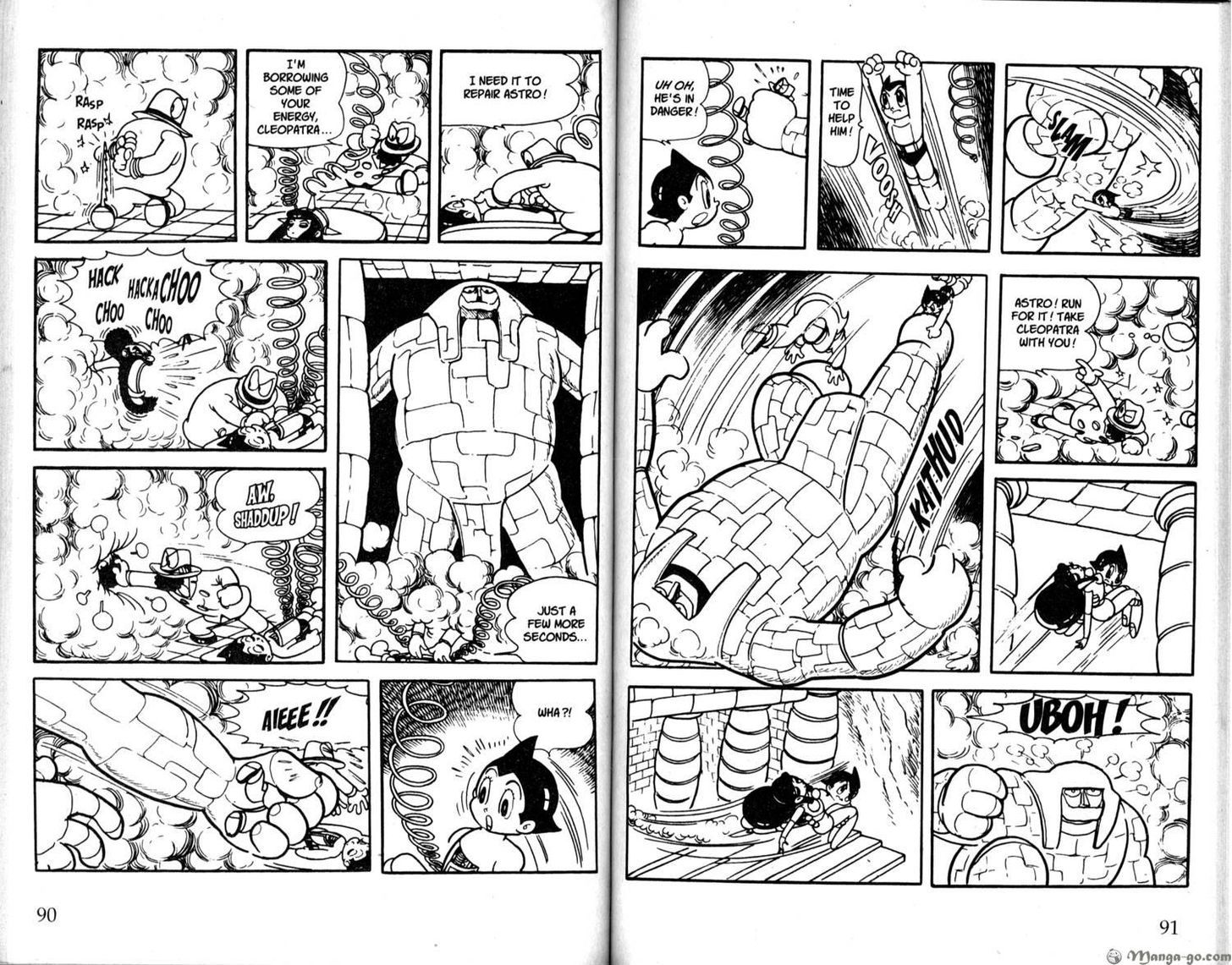 Astro Boy - Vol.9 Chapter 19 : The Secret Of The Egyptian Conspirators