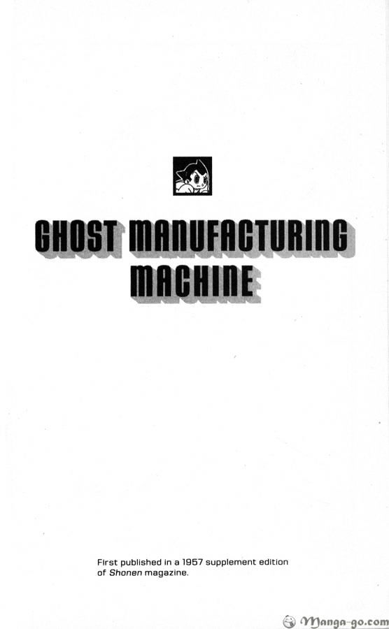 Astro Boy - Vol.4 Chapter 12 : Ghost Manufacturing Machine