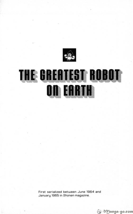 Astro Boy - Vol.3 Chapter 7 : The Greatest Robot On Earth