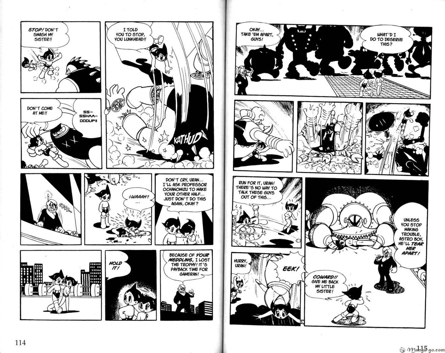 Astro Boy - Vol.14 Chapter 38 : Uran