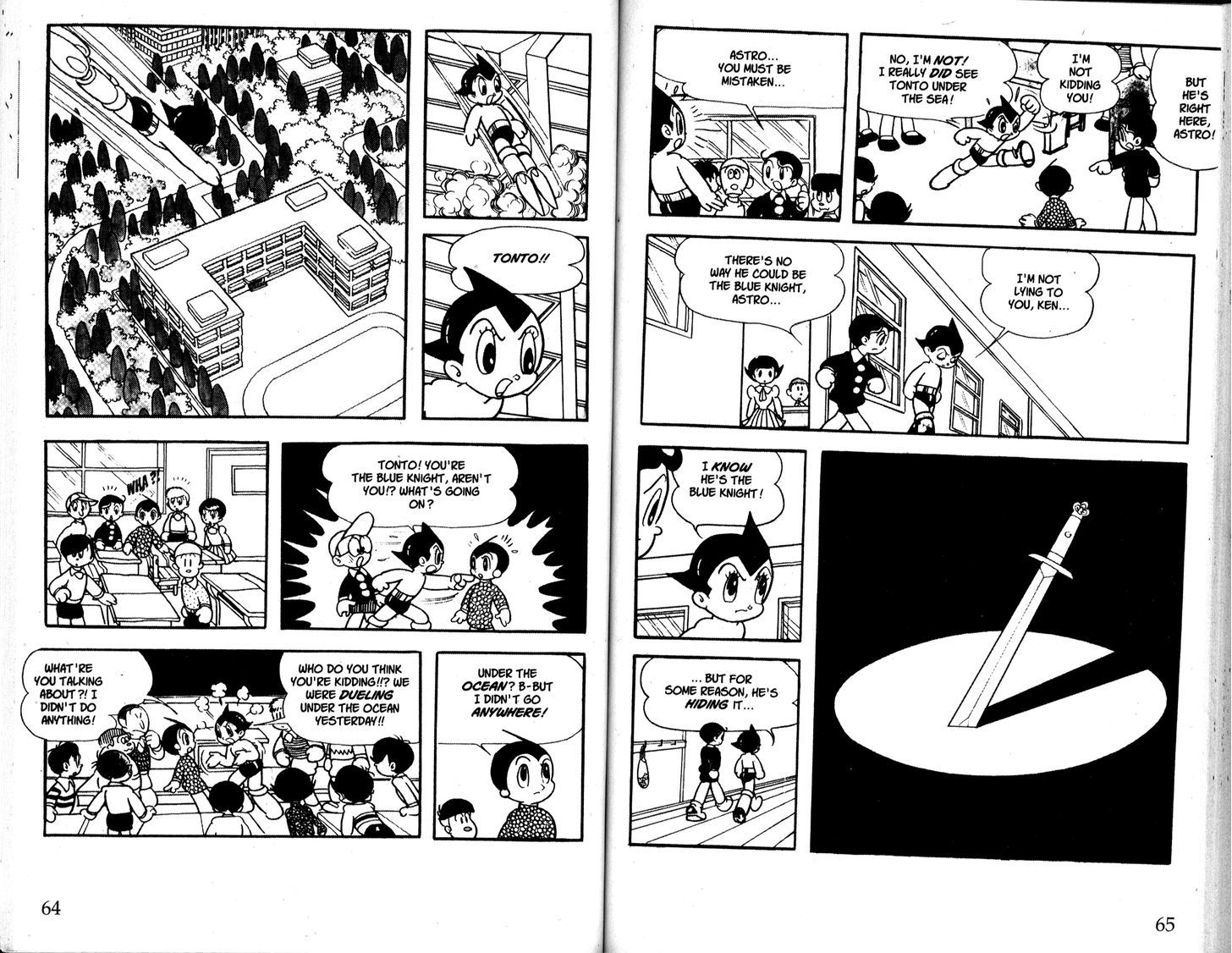 Astro Boy - Vol.19 Chapter 60 : Blue Knight