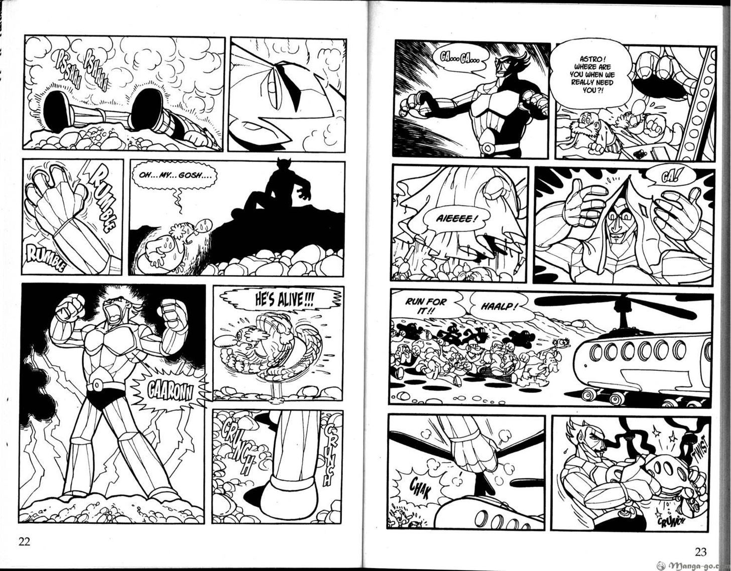 Astro Boy - Vol.10 Chapter 22 : Astro Vs Garon