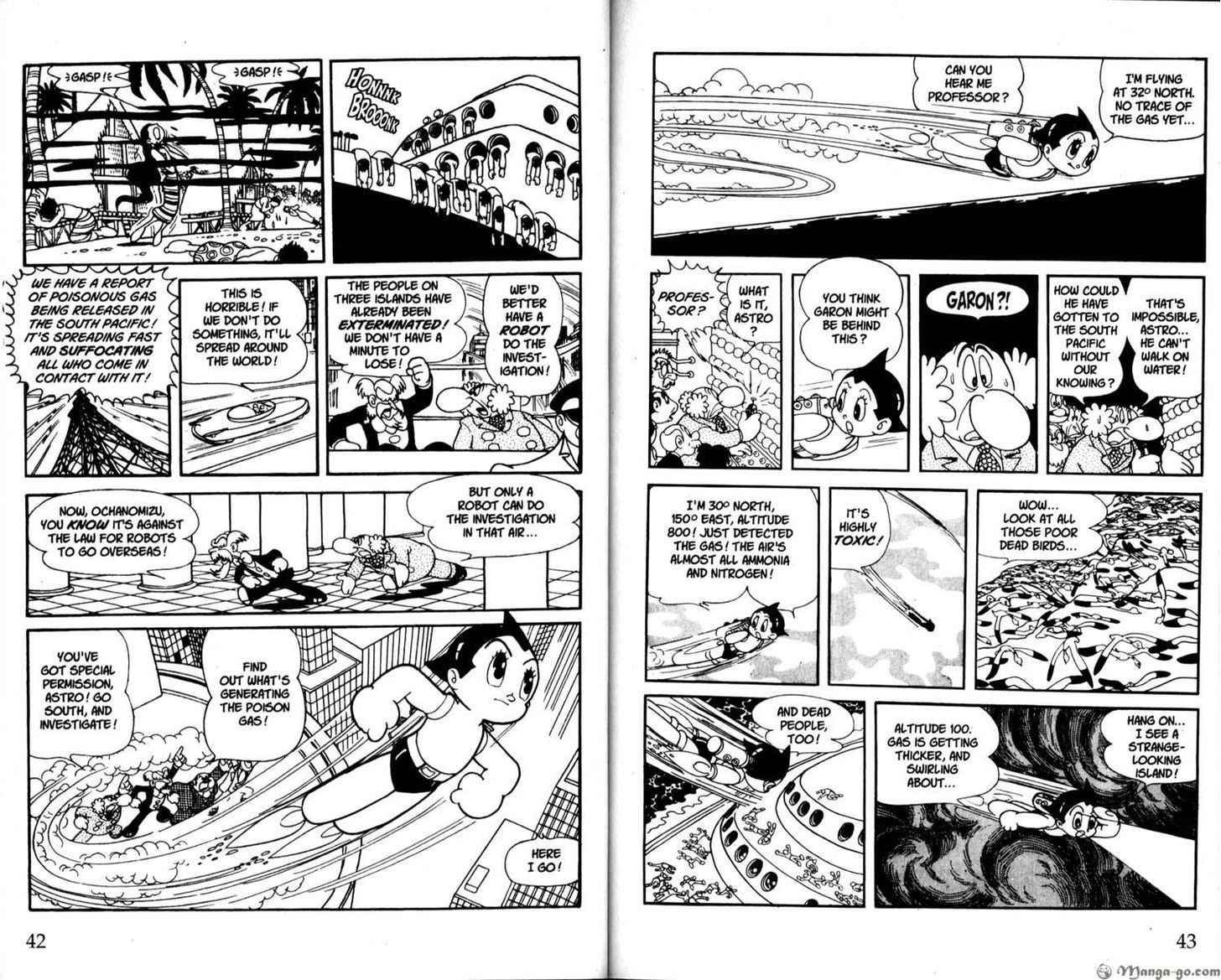 Astro Boy - Vol.10 Chapter 22 : Astro Vs Garon